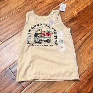 Toddler boy’s garanimals peelin’ good all the time tank. New! Size 2t